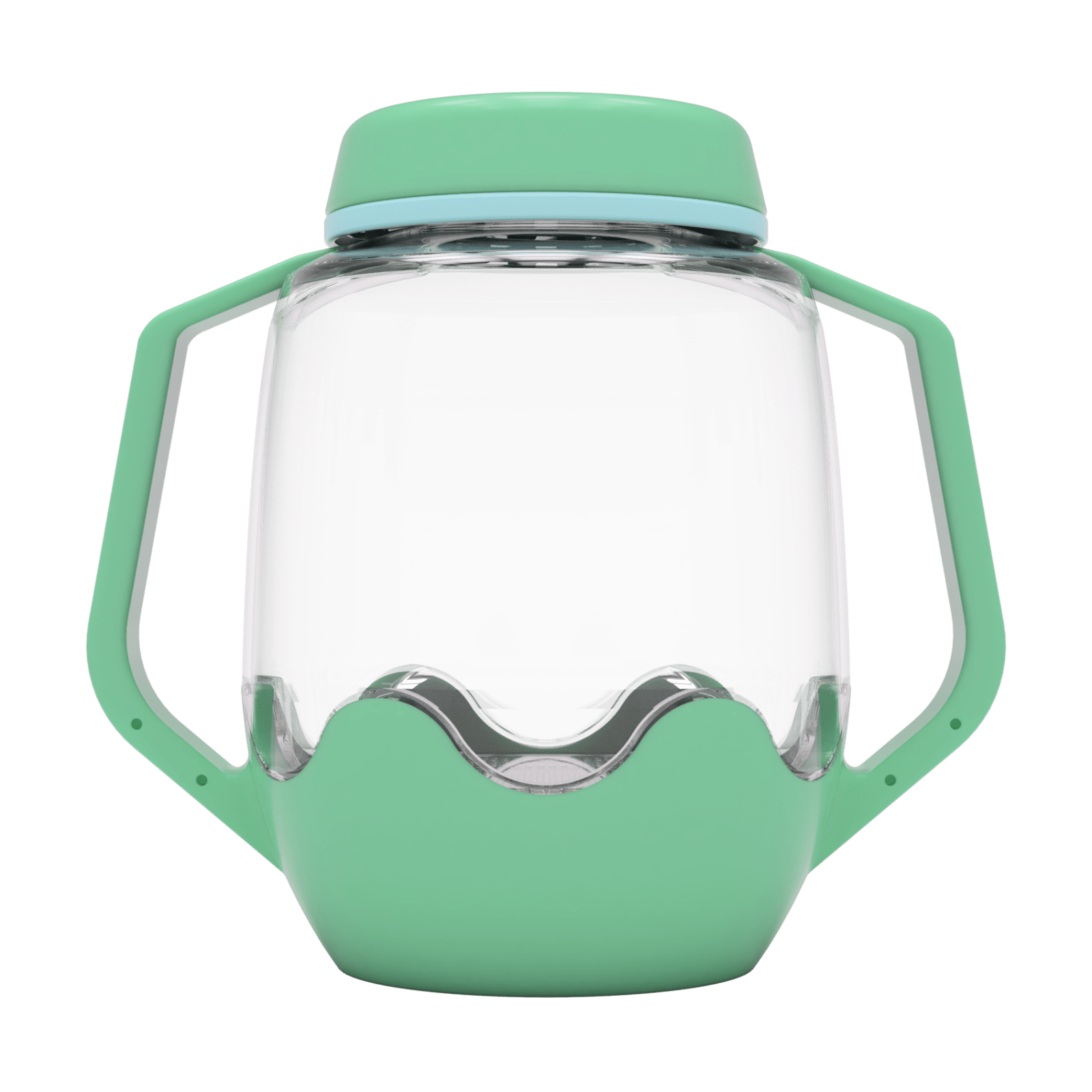 Borcan pentru joaca senzoriala, verde - Glo Pals - Publisol.ro