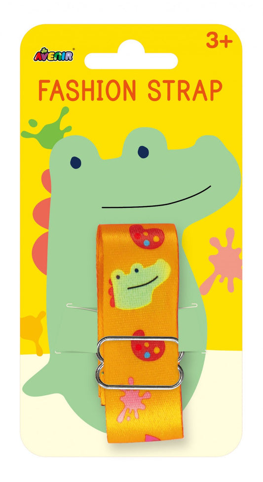 Bretea Fashion ajustabila pentru accesorii - Crocodil artistic - Avenir - Publisol.ro