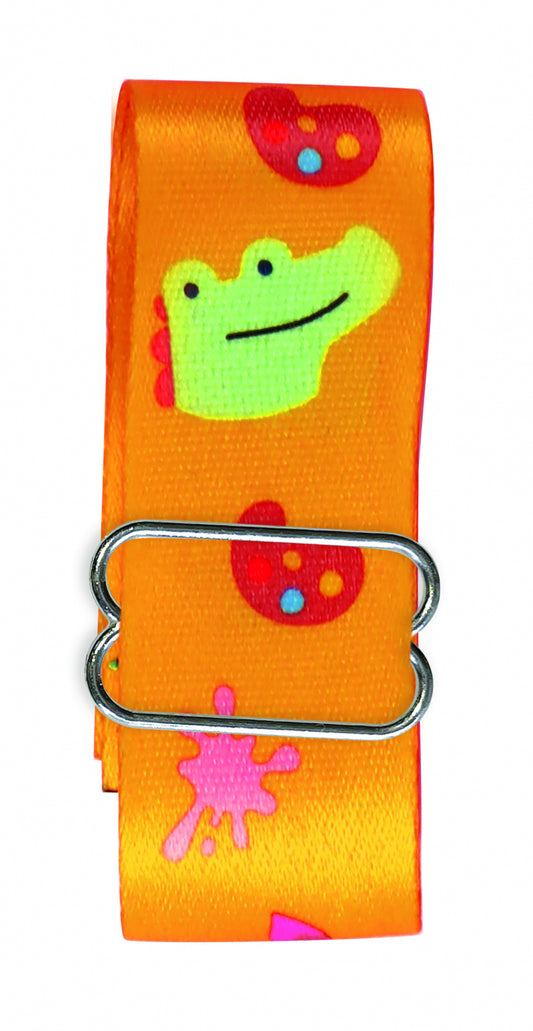 Bretea Fashion ajustabila pentru accesorii - Crocodil artistic - Avenir