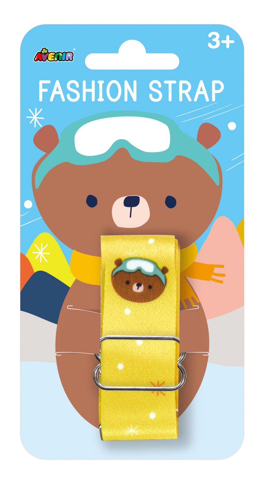 Bretea Fashion ajustabila pentru accesorii - Ursul Schior - Avenir - Publisol.ro