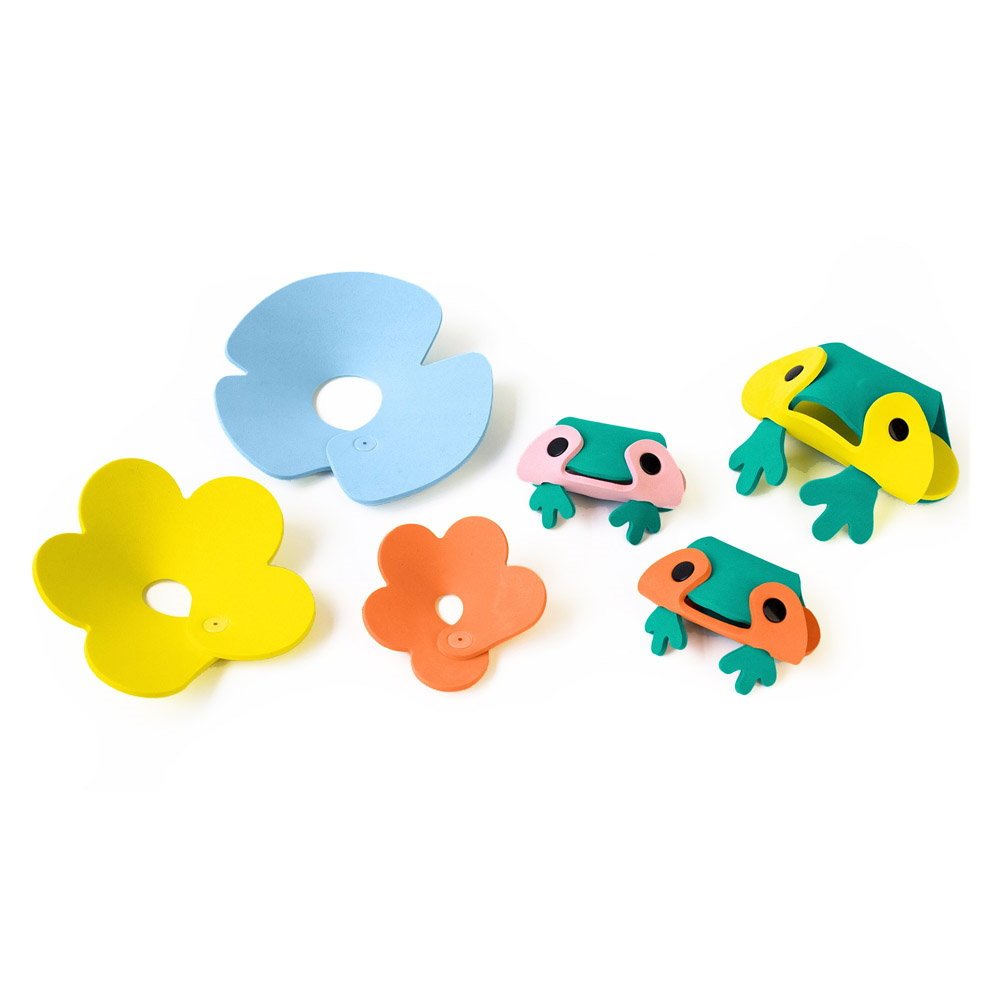 Broscutele simpatice, set creativ de baie, Quut Toys - Publisol.ro