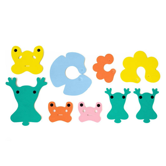 Broscutele simpatice, set creativ de baie, Quut Toys - Publisol.ro