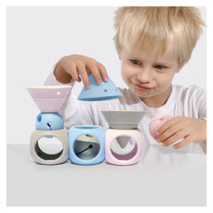 Building Genius, set senzorial pentru bebe, nordic colors, Moluk - Publisol.ro