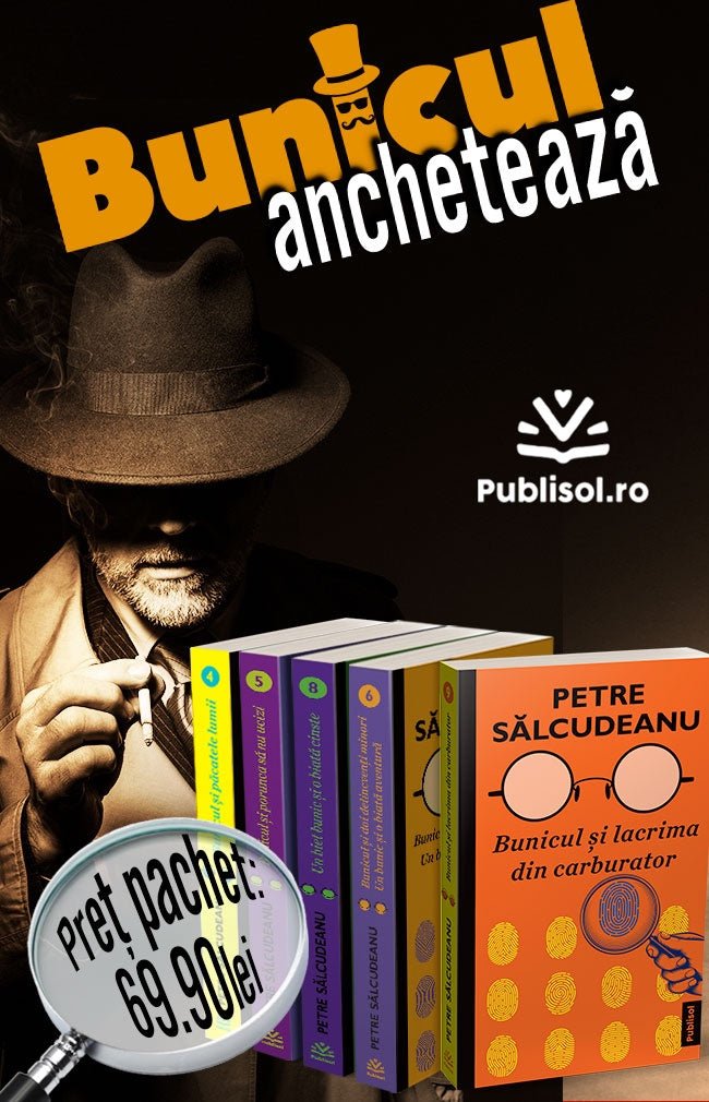 Bunicul ancheteaza - Pachet 5 Carti - Petre Salcudeanu - Publisol.ro