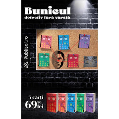 Bunicul: Detectiv Fara Varsta - Pachet 5 Carti - Petre Salcudeanu - Publisol.ro