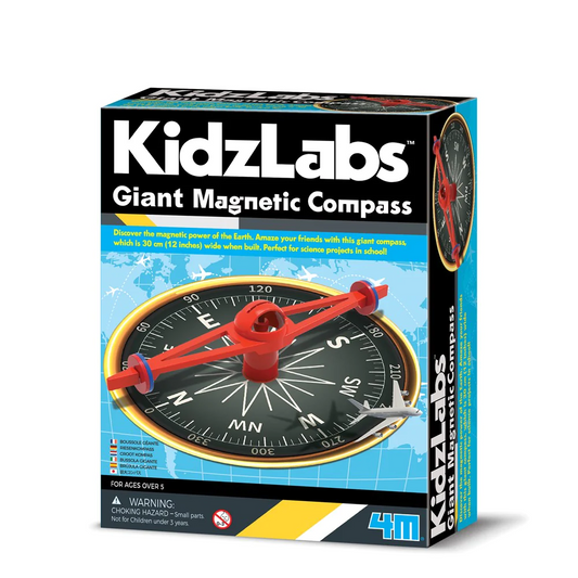 Busola Magnetica Gigant KidzLabs - 4M