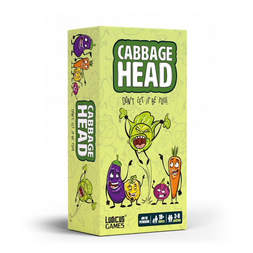 Cabbage Head, joc de petrecere pentru adulti, Ludicus Games - Publisol.ro