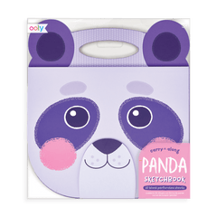 Caiet desen portabil - Panda mov - Ooly - Publisol.ro