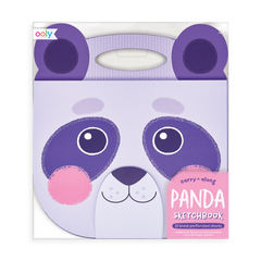 Caiet desen portabil - Panda mov - Ooly