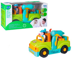 Camionul plin cu scule al micului mecanic cu lumini si sunete, Jucarii Bebe - Publisol.ro