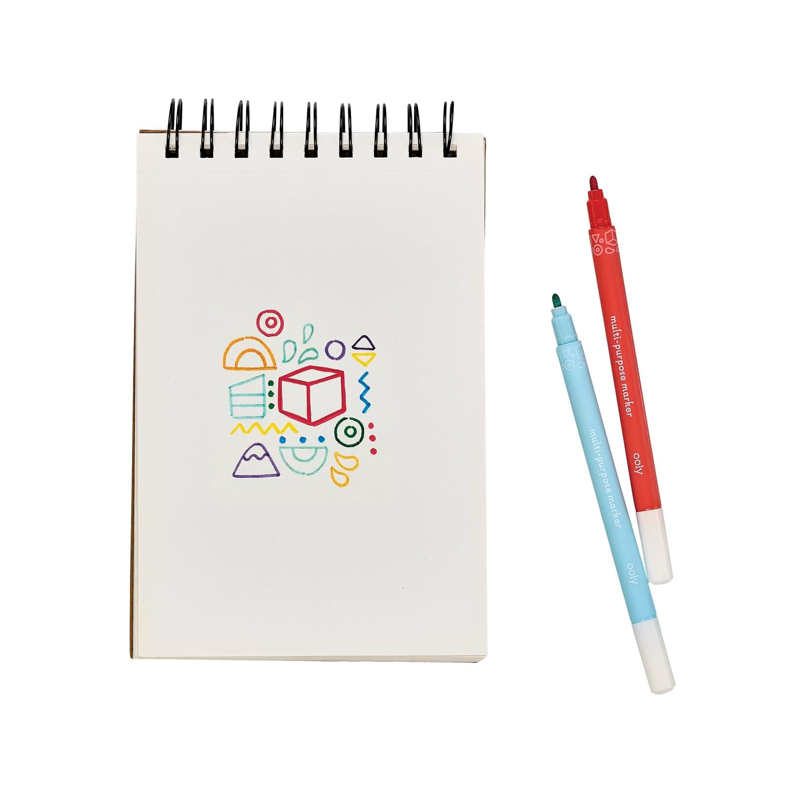 Carioci cu vopsea multifunctionale Marvelous - Set de 12 - Ooly - Publisol.ro