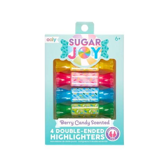 Carioci duble parfumate Sugar Joy - Set de 4 - Ooly - Publisol.ro