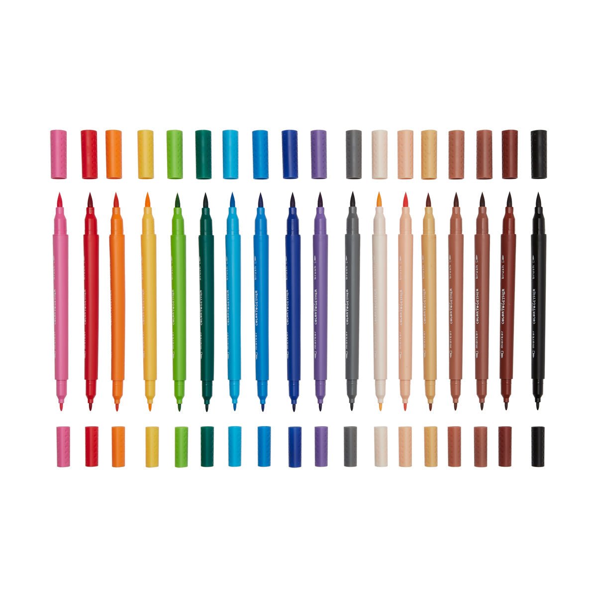 Carioci lavabile Color Together - Set de 18 - Ooly - Publisol.ro