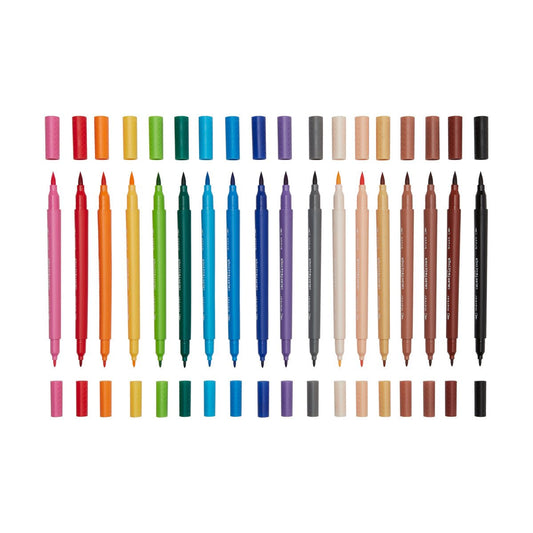 Carioci lavabile Color Together - Set de 18 - Ooly - Publisol.ro