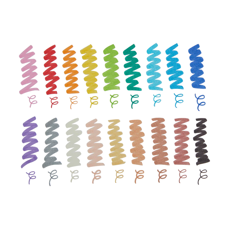 Carioci lavabile Color Together - Set de 18 - Ooly - Publisol.ro