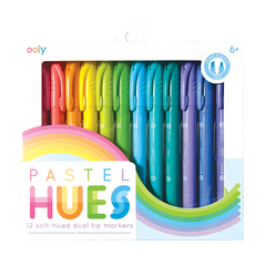 Carioci duble pastelate - Set de 12 - Ooly