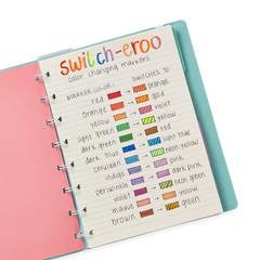 Carioci magice care schimba culorile - Switch-eroo! - set de 12 - Ooly