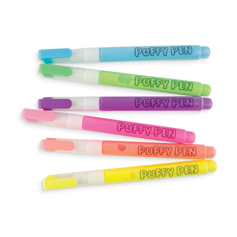 Carioci magice cu efect 3D, Puffy Pens, - Ooly - Publisol.ro