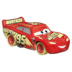 Cars glow racers masinuta metalica fulger mcqueen 1:55, Mattel - Publisol.ro