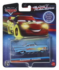 Cars glow racers masinuta metalica ramon 1:55, Mattel - Publisol.ro