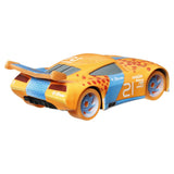 Cars glow racers masinuta metalica ryan inside laney 1:55 , Mattel - Publisol.ro