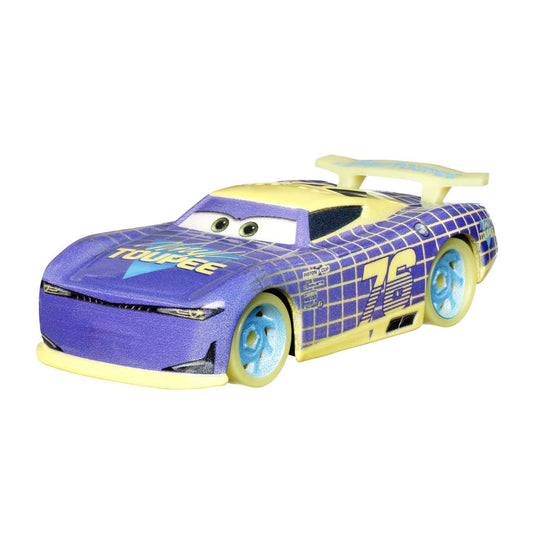 Cars glow racers masinuta metalica will rusch 1:55, Mattel - Publisol.ro