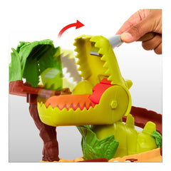 Cars set de joaca dino si masinuta cave fulger mcqueen, Mattel - Publisol.ro