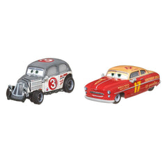 Cars3 set 2 masinute metalice caleb worley si jet robinson, Mattel - Publisol.ro