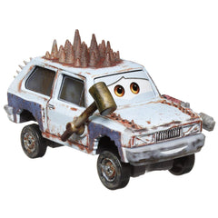 Cars3 set 2 masinute metalice jeremy si jefe, Mattel - Publisol.ro