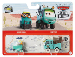 Cars3 set 2 masinute metalice sarah coggs si noriyuki, Mattel - Publisol.ro