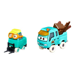 Cars3 set 2 masinute metalice sarah coggs si noriyuki, Mattel - Publisol.ro
