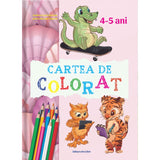 Cartea de colorat 4-5 ani, de Colectiv Ars Libri