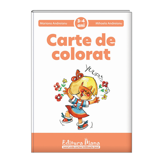 Carte de colorat, 3-4 ani (b5), de Mariana Andreianu, Mihaela Andreianu