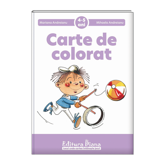 Carte de colorat, 4-5 ani (b5), de Mariana Andreianu, Mihaela Andreianu