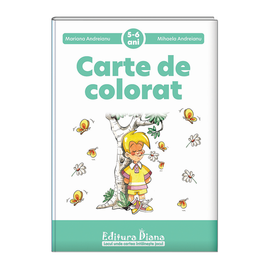 Carte de colorat, 5-6 ani (b5), de Mariana Andreianu, Mihaela Andreianu