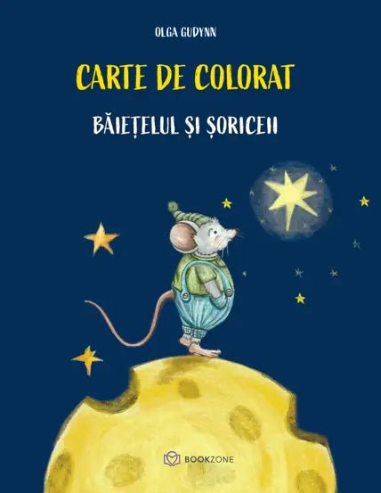 Carte de colorat Baietelul si soriceii, de Olga Gudynn - Publisol.ro