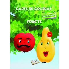 Carte de colorat cu abtibilduri. Fructe, de Colectiv Ars Libri