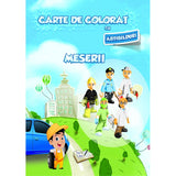Carte de colorat cu abtibilduri. Meserii , de Colectiv Ars Libri