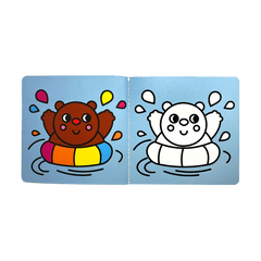 Carte de colorat cu contur reliefat - Our Vacation - Ooly - Publisol.ro