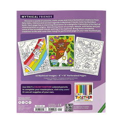 Carte de colorat pe numere - Prieteni mitologici - Ooly