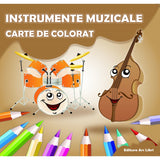 Carte de colorat cu abtibilduri. Instrumente muzicale, de Colectiv Ars Libri