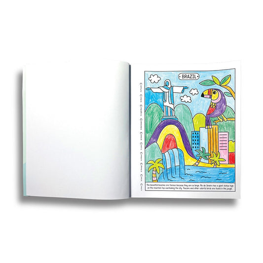 Carte de colorat pe numere - Lumea minunata - Ooly - Publisol.ro