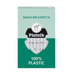 Carti de joc Unguresti, 100% plastic - Piatnik, Piatnik - Publisol.ro