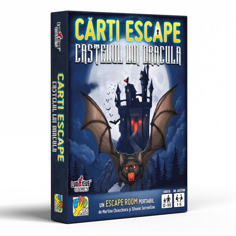 Carti Escape - Castelul lui Dracula, dV GIOCHI - Publisol.ro