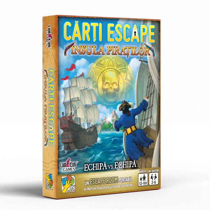 Carti Escape - Insula piratilor, dV GIOCHI - Publisol.ro