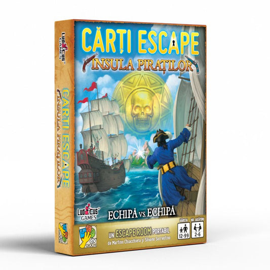 Carti Escape - Insula piratilor, dV GIOCHI - Publisol.ro