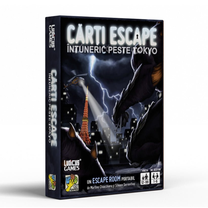 Cărți Escape - Întuneric peste Tokyo, dV GIOCHI - Publisol.ro