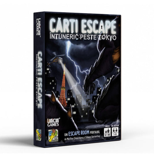 Cărți Escape - Întuneric peste Tokyo, dV GIOCHI - Publisol.ro