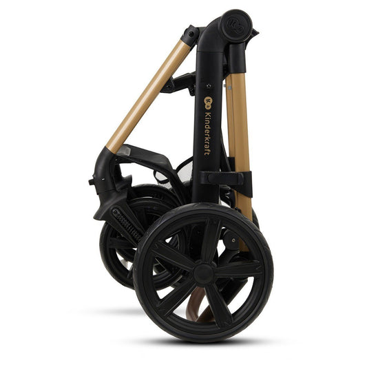 Carucior 3 in 1 Kinderkraft moov 2, negru pur - Publisol.ro
