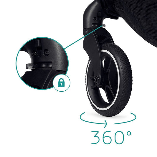 Carucior Kinderkraft all road, imperial blue - Publisol.ro